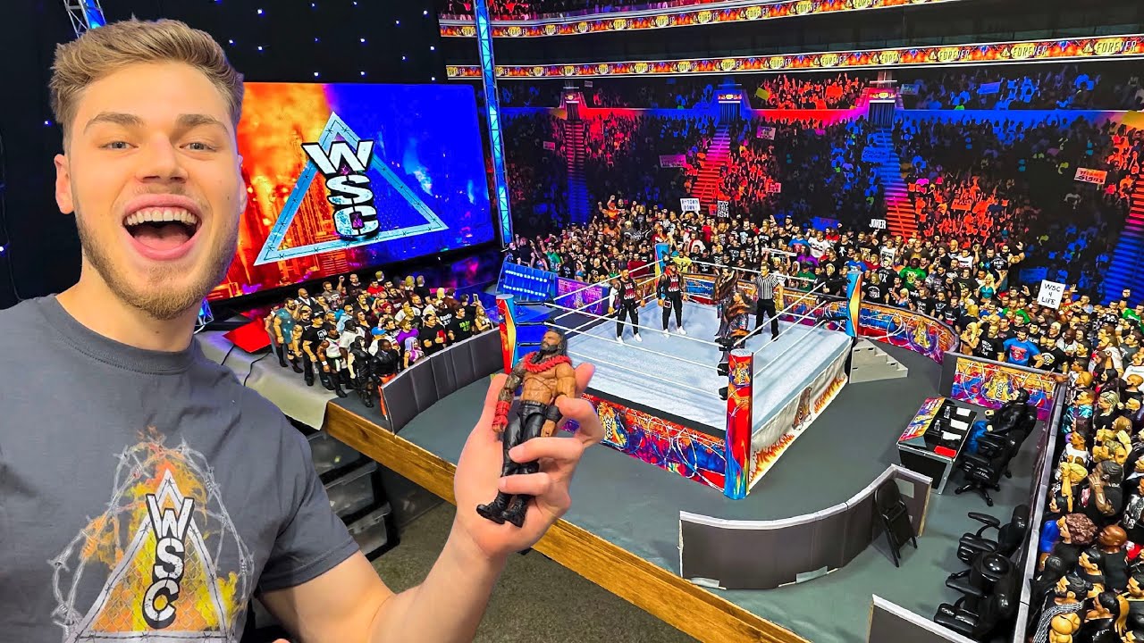 ОГРОМНЫЙ тур по залам фигурок WWE 2023!