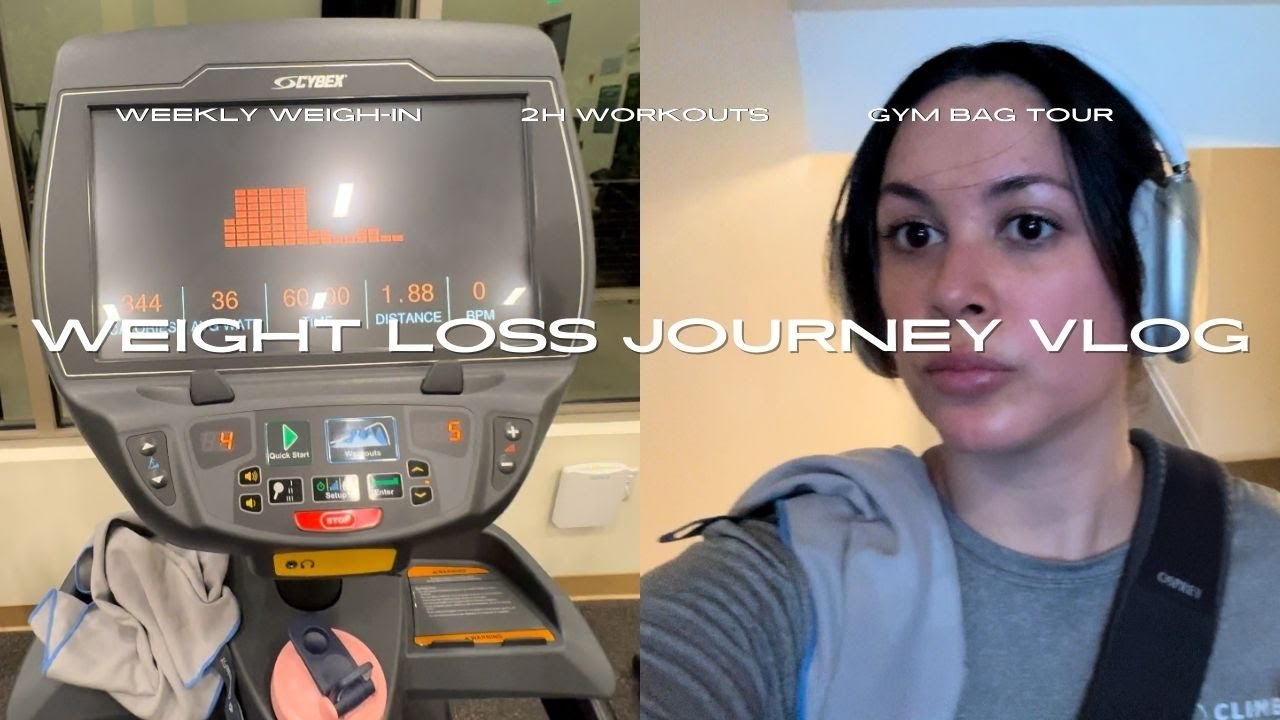 Weight loss journey: a week of workouts