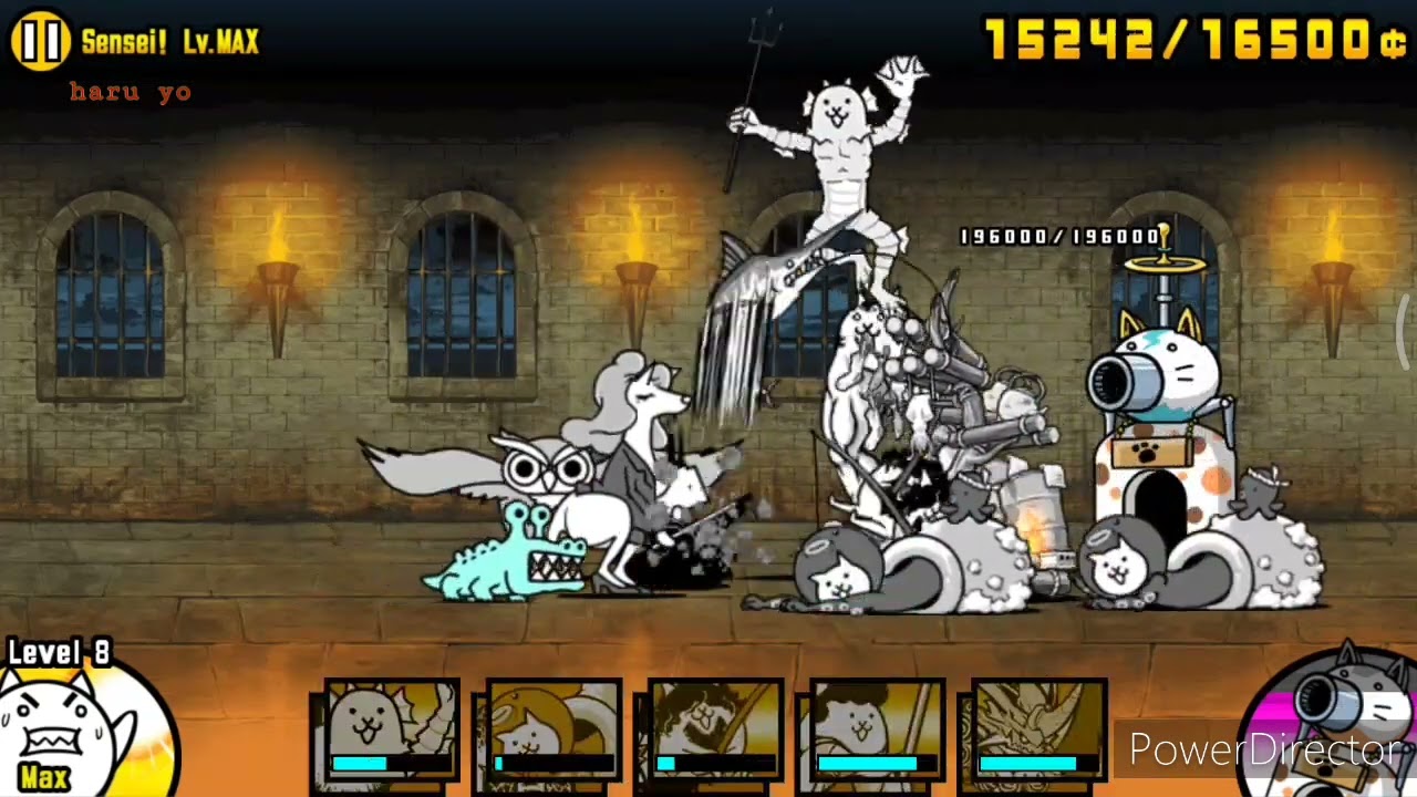 The Battle Cats - April Gauntlet II &bull; Sensei! Lv Max