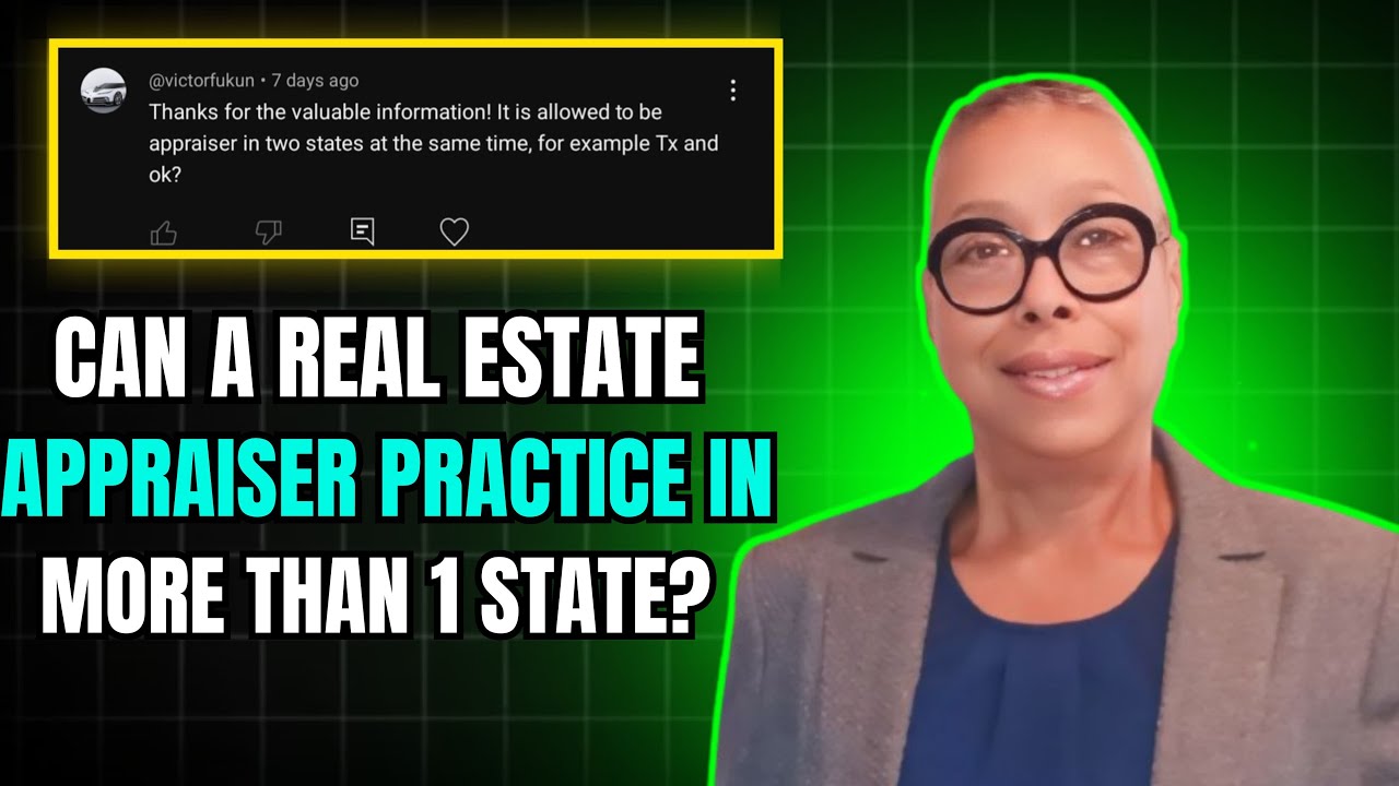 Can a Real Estate Appraiser Practice in More Than 1 State?
