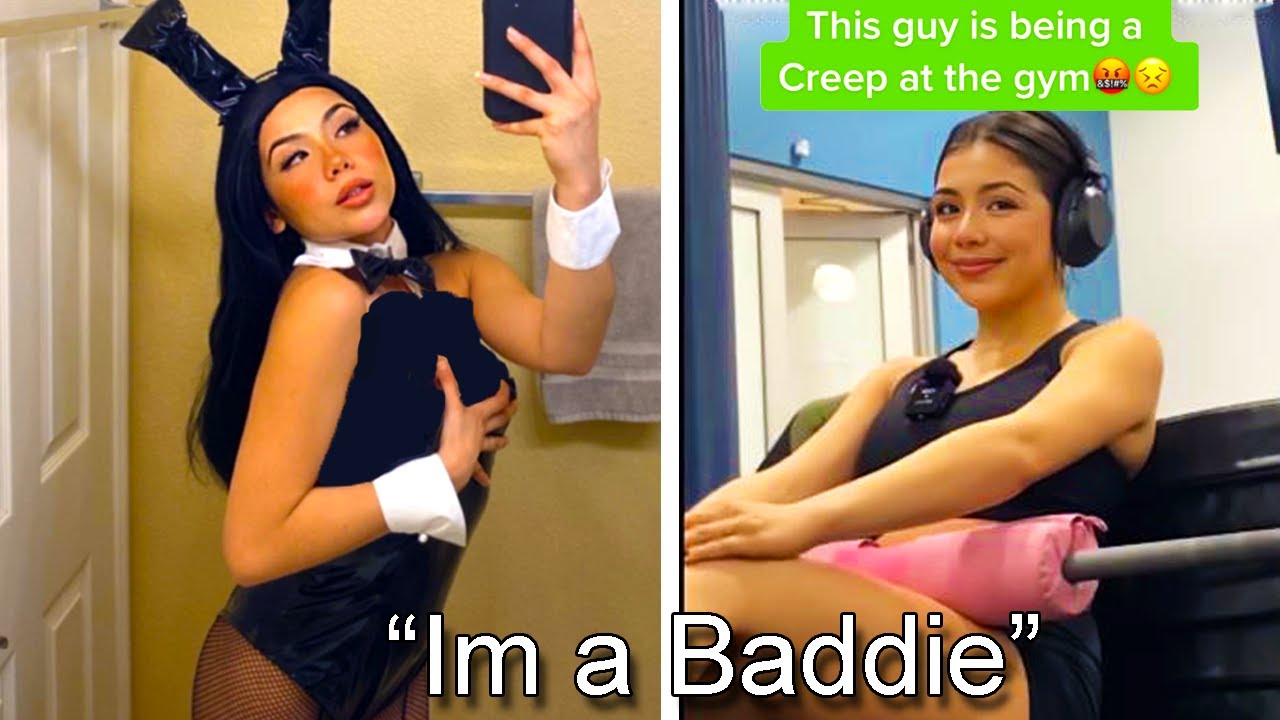 Gym Girl Thinks She's The Main Character...