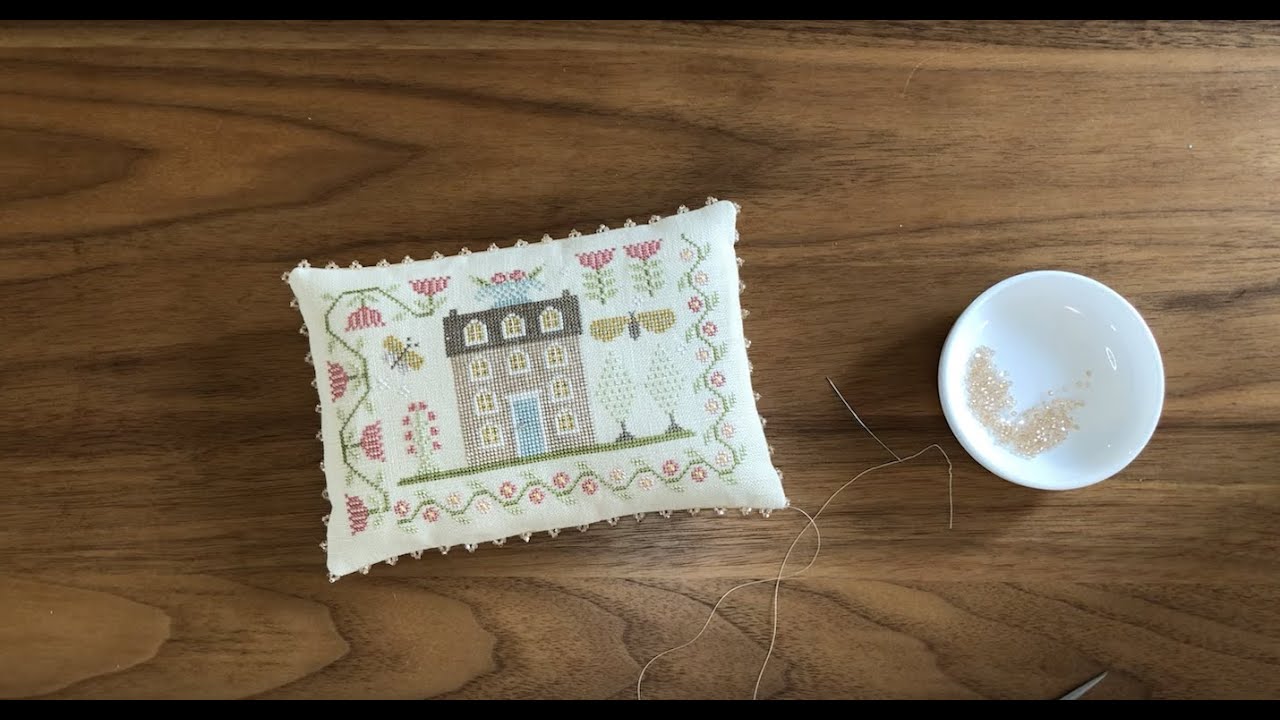Tutorial: Beaded looped edging