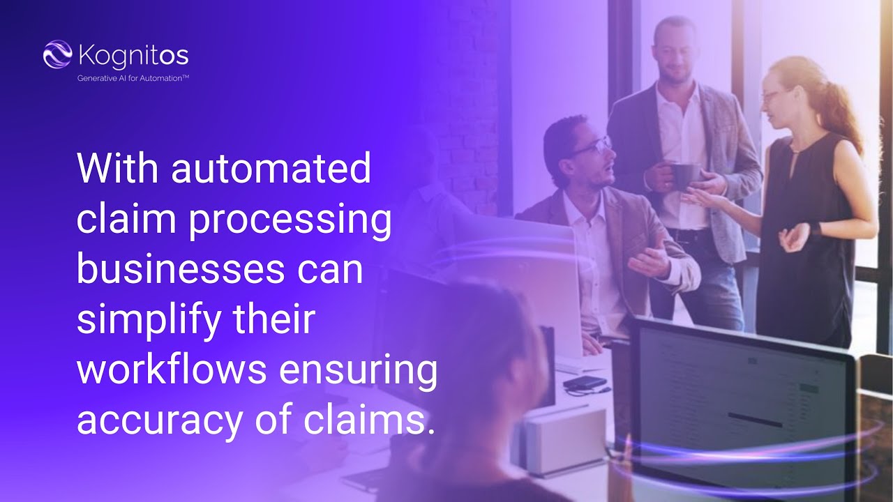 With automated claim processing businesses can simplify their workflows ensuring accuracy of claims.