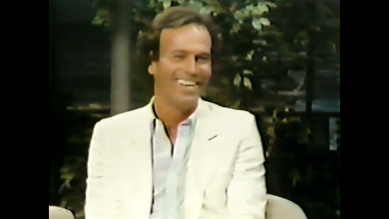Julio Iglesias Momentos The Tonight Show Johnny Carson 1984