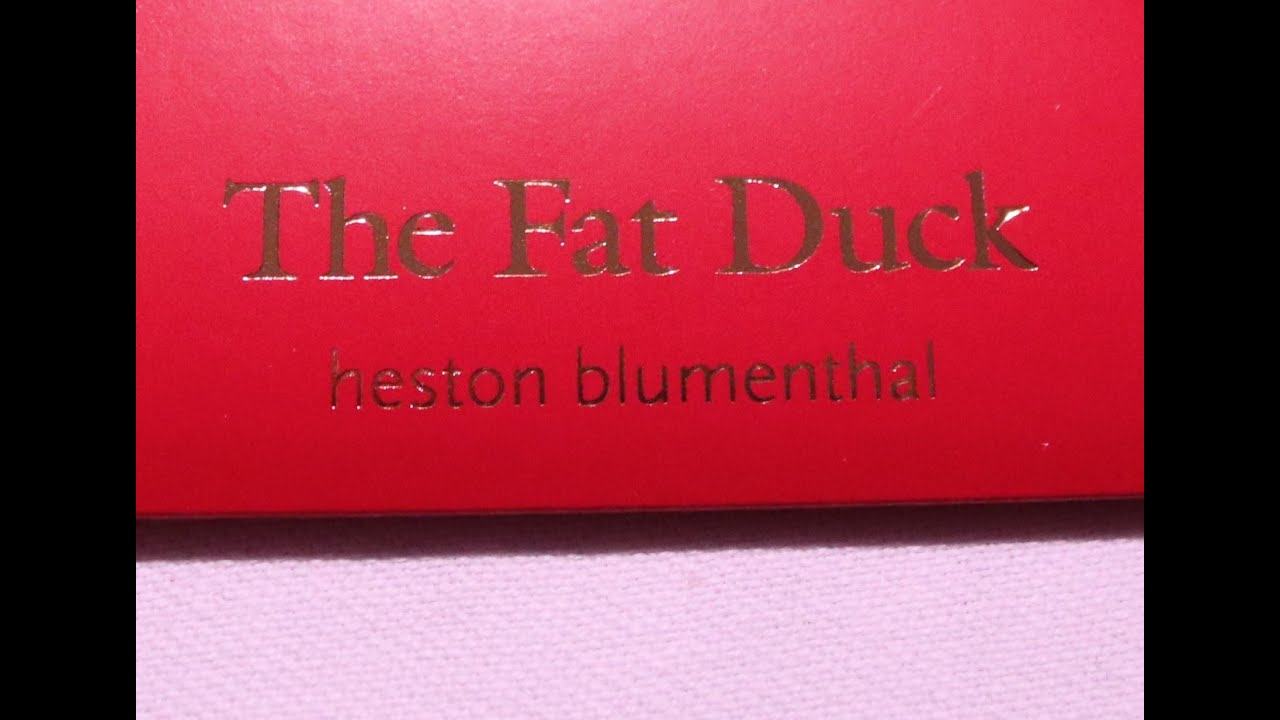 THE FAT DUCK EXPERIENCE