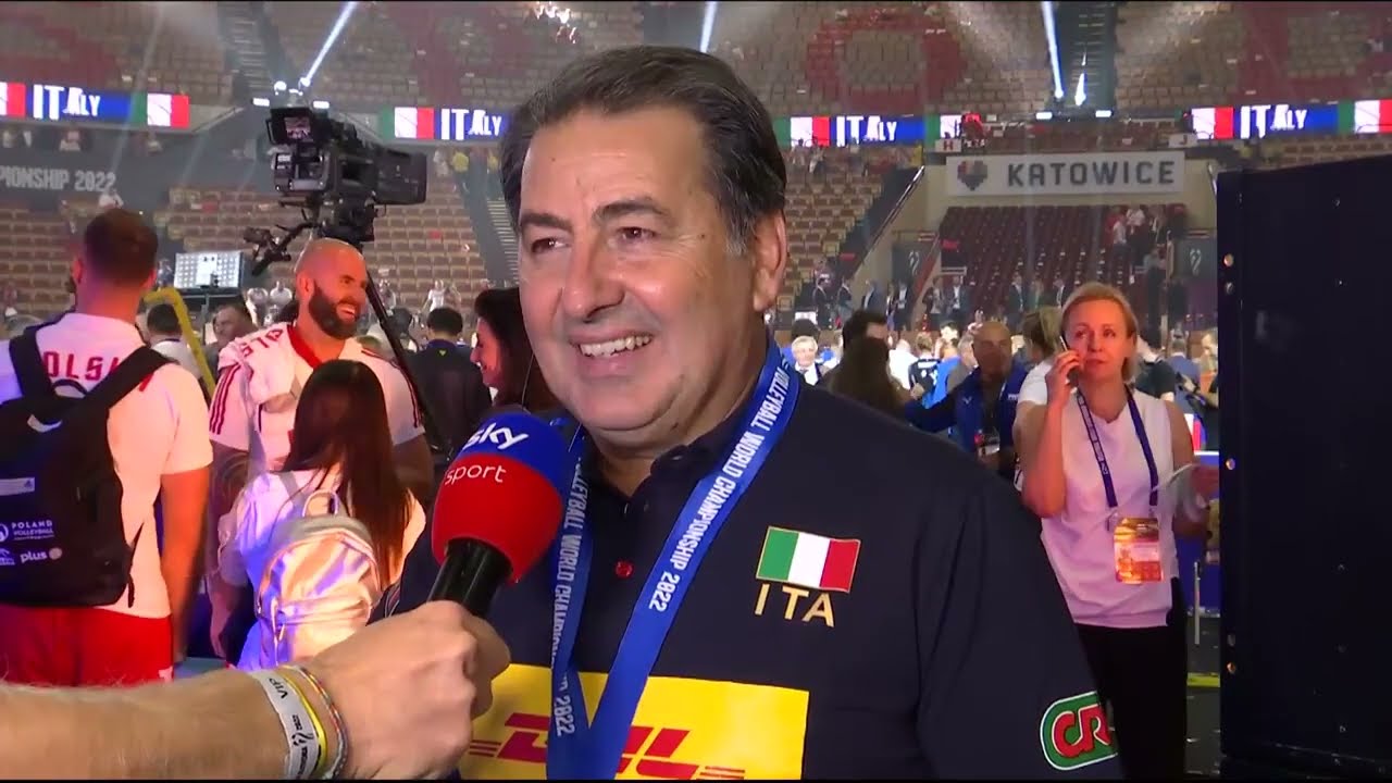 De Giorgi dopo la premiazione da Sky Sport