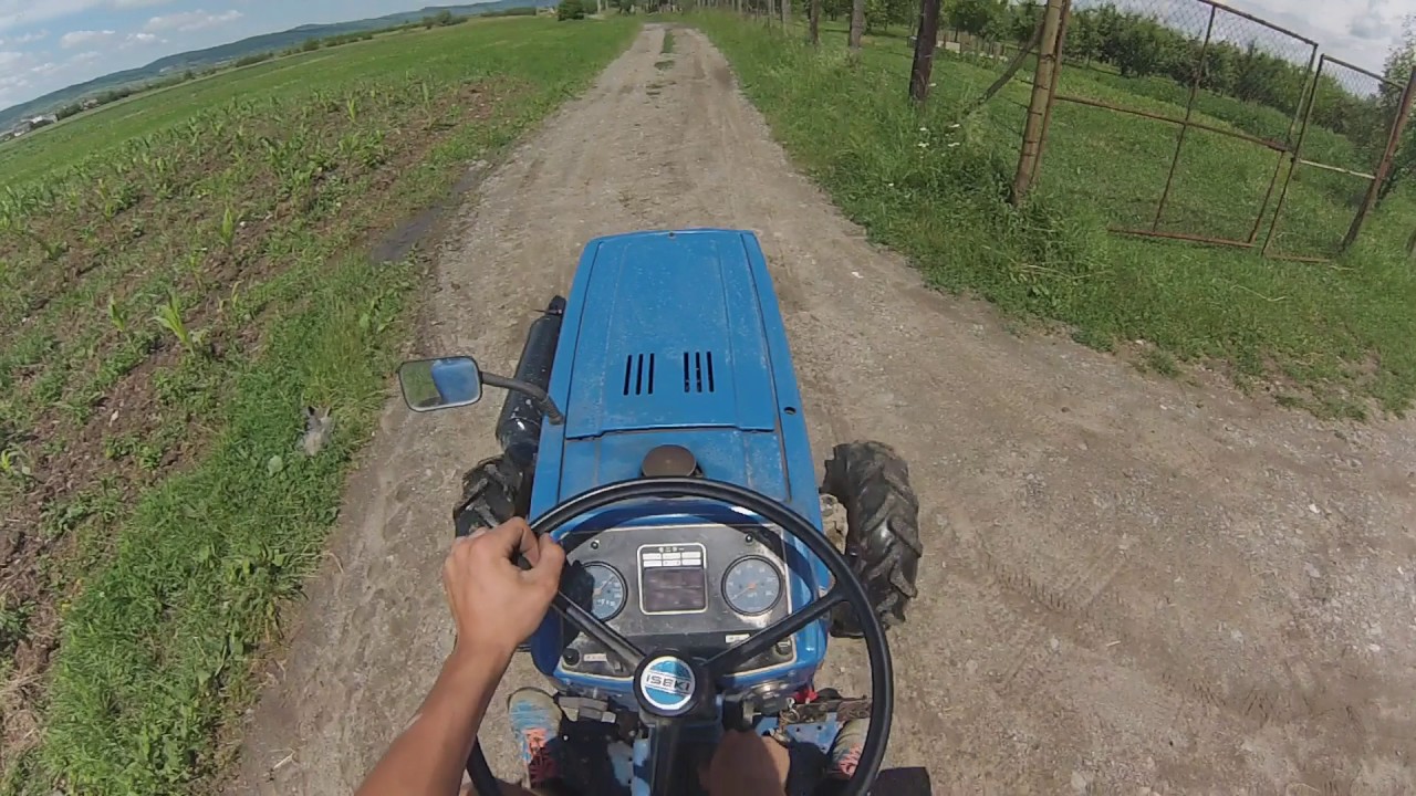 Iseki TU2100 o plimbare scurta | GoPro