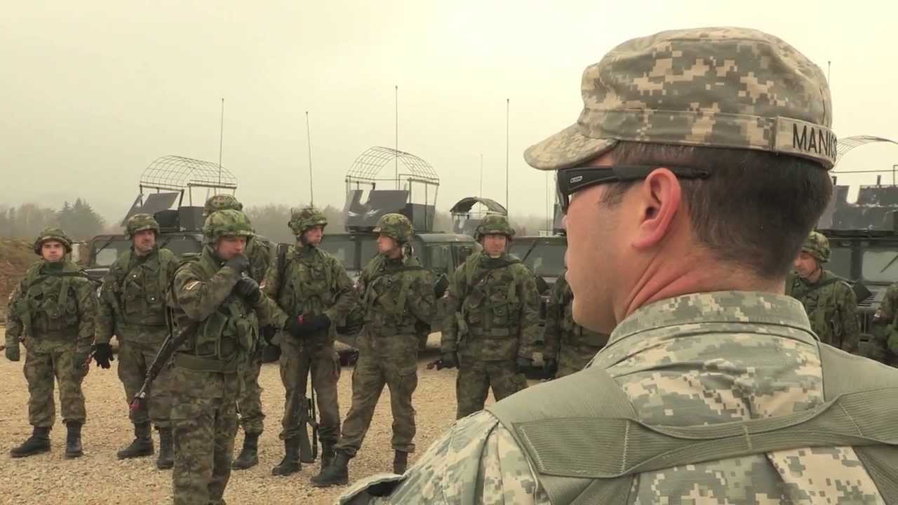 Combined Resolve 2013: U.S. Army and Serbian Forces