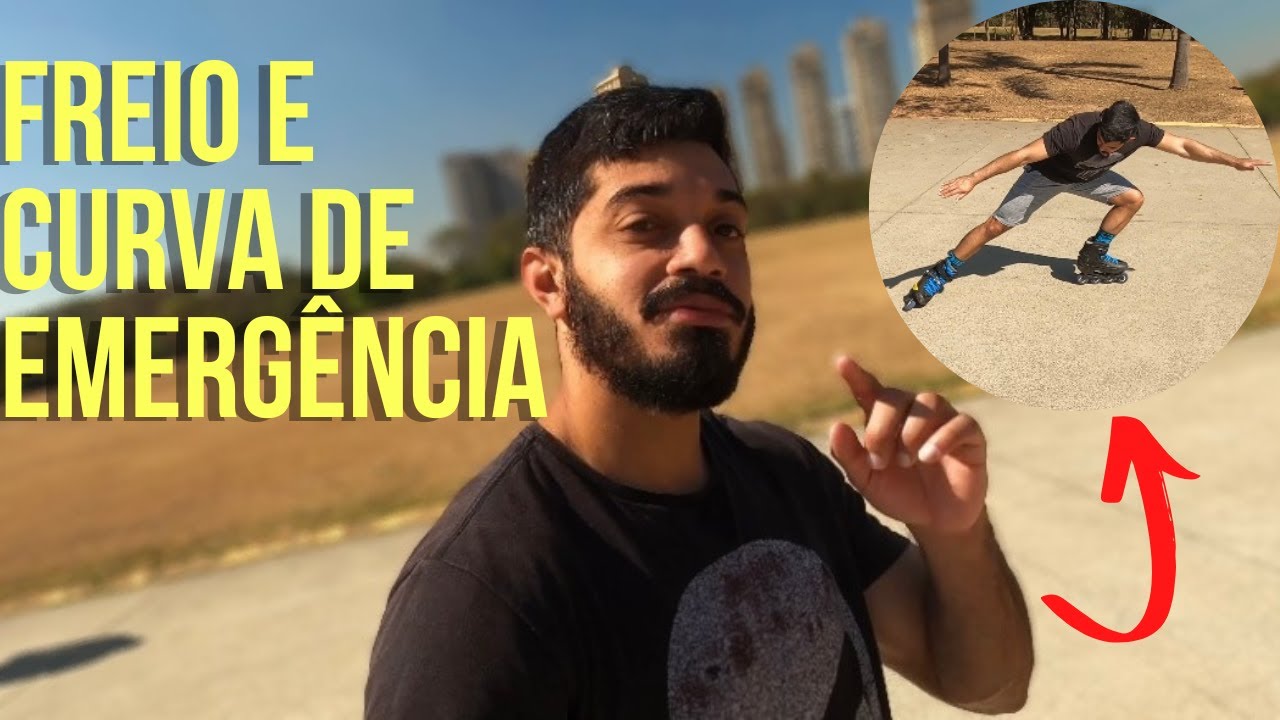 FREIO E CURVA AVANÇADO COM PATINS