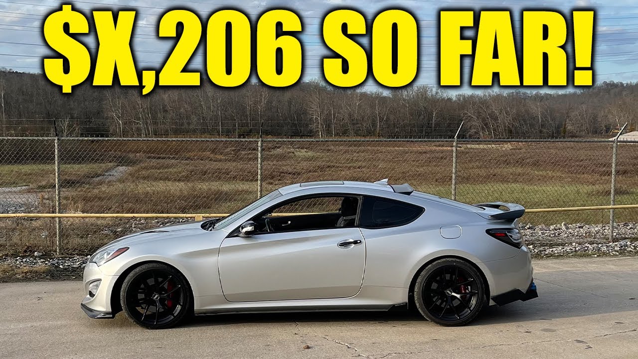 How Much Have I Spent On My Genesis Coupe?