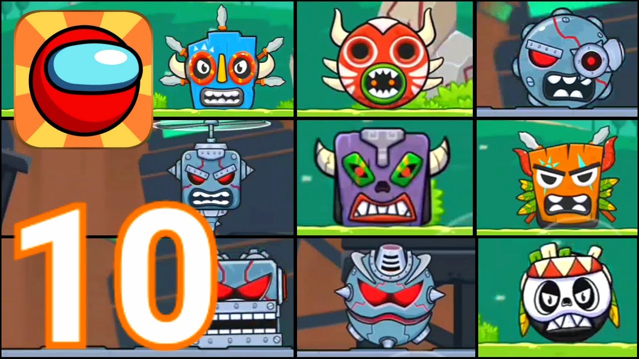 Bounce Ball 6 5.1-(Gameplay 10)-Todos Los Jefes (All Bosses)