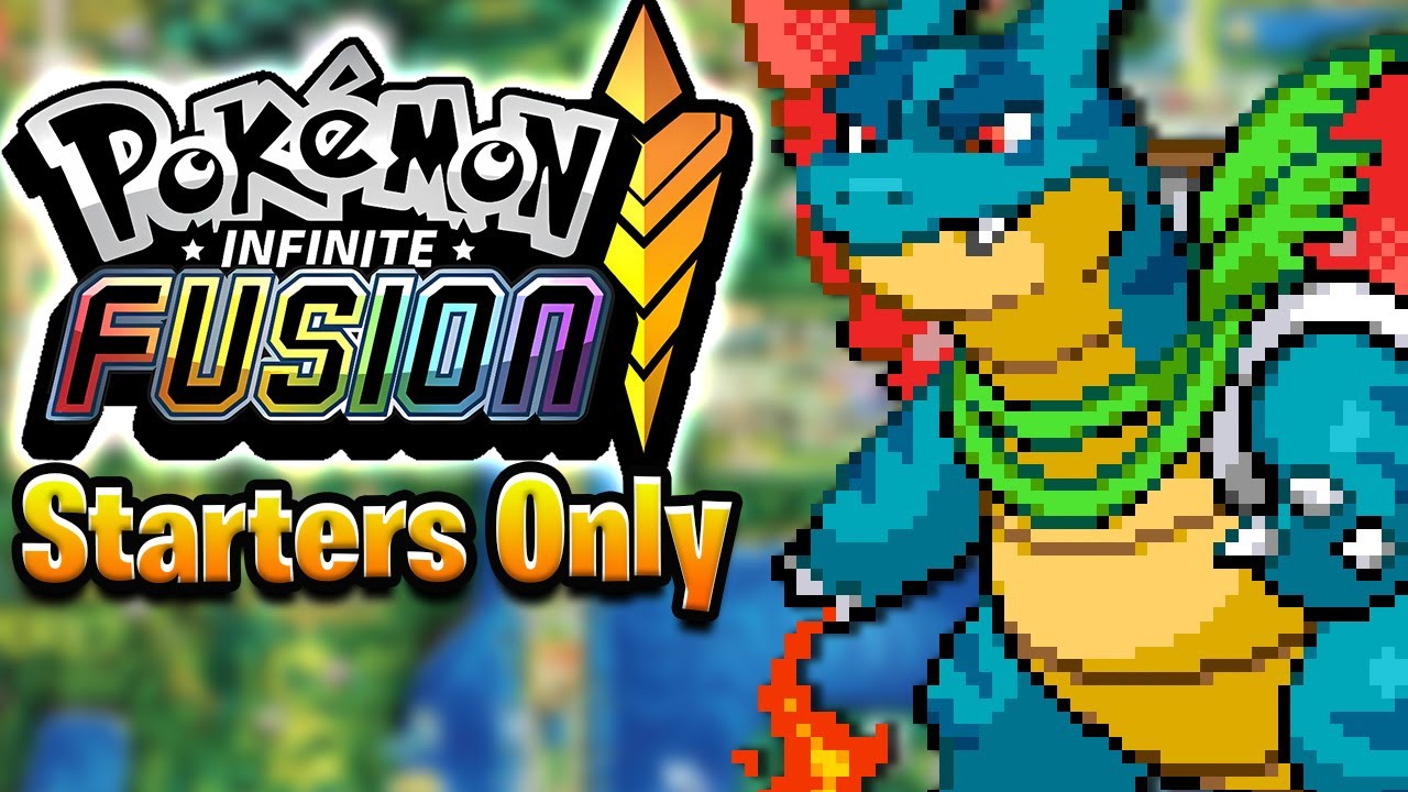 Can You Beat Pokemon Infinite Fusion With ONLY STARTERS!!