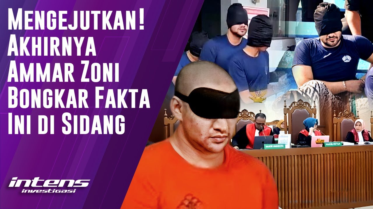 Akhirnya Ammar Zoni Bongkar Fakta Ini di Sidang | Intens Investigasi | Eps 5878
