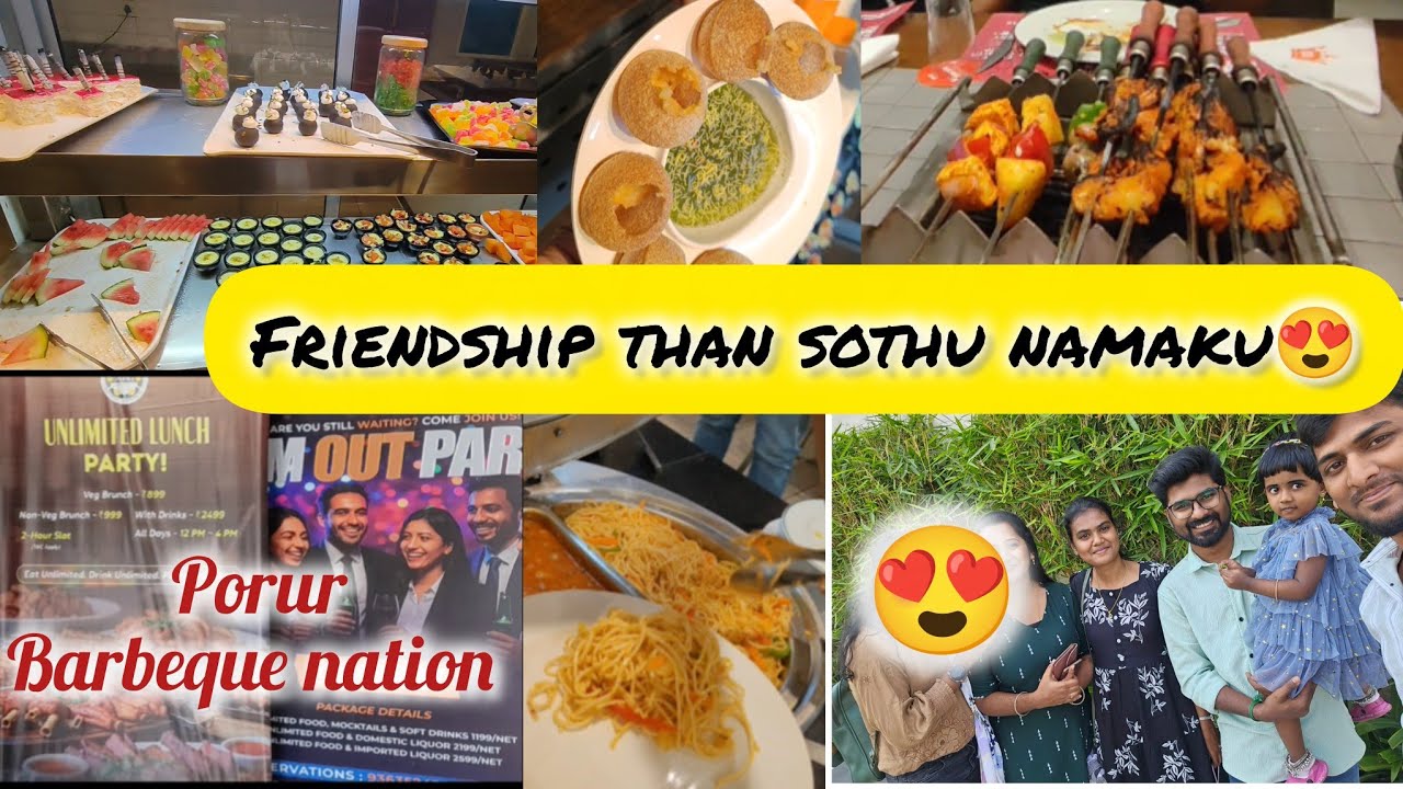 Porur barbeque nation #food #foodlover #barbeque #porur #lunch #frienship #gettogether #foodvlog