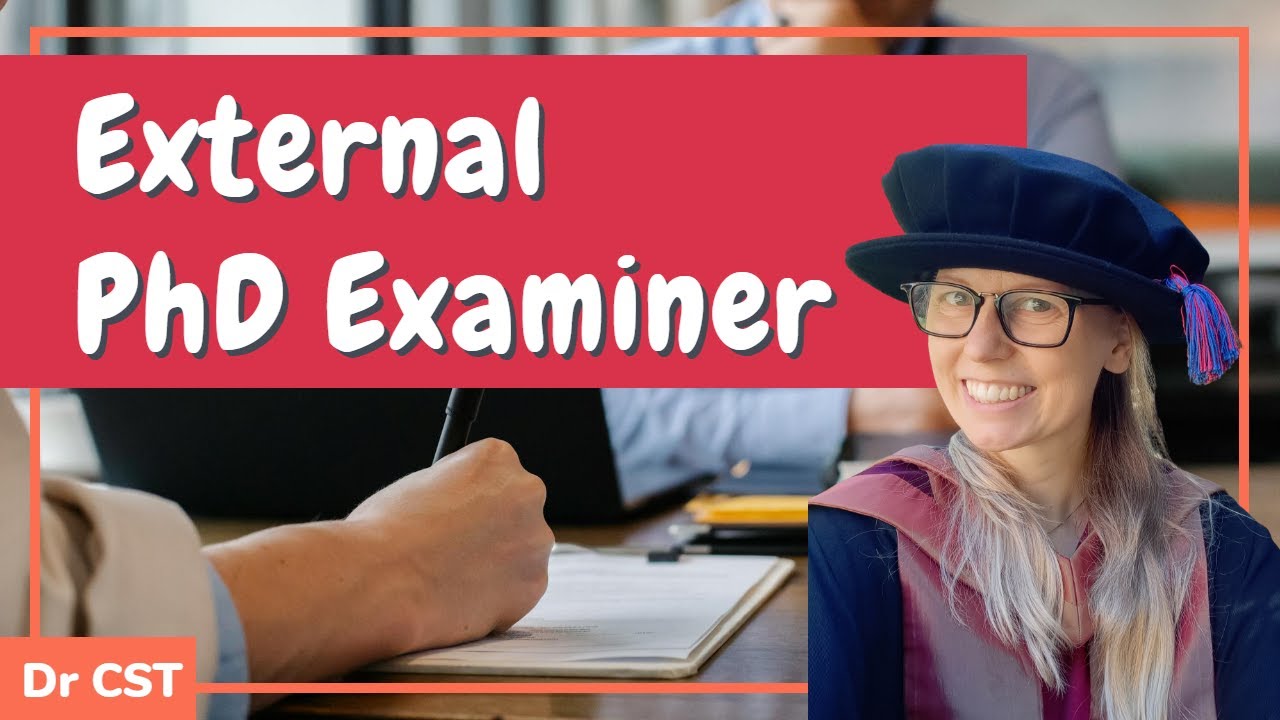 EXTERNAL PHD EXAMINER | What to expect if you are asked! #university