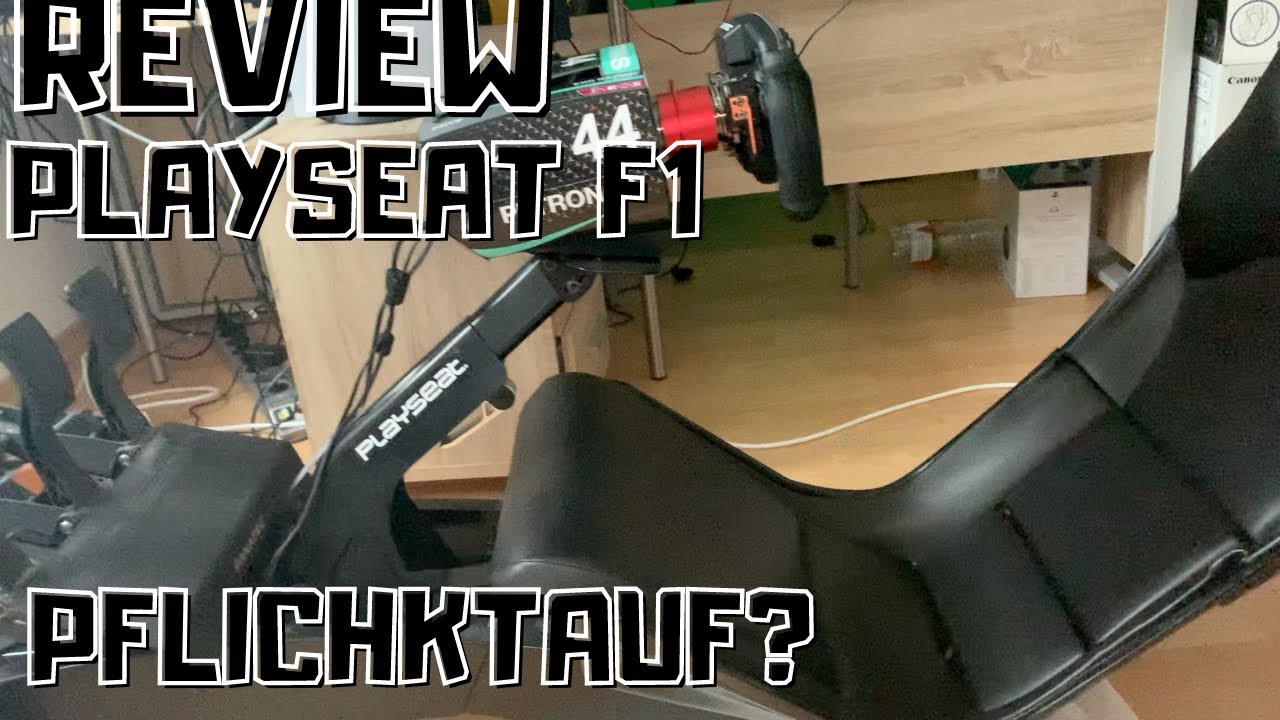 PFLICHTKAUF FÜR F1-FANS? - REVIEW PLAYSEAT F1 - DEUTSCH/GERMAN