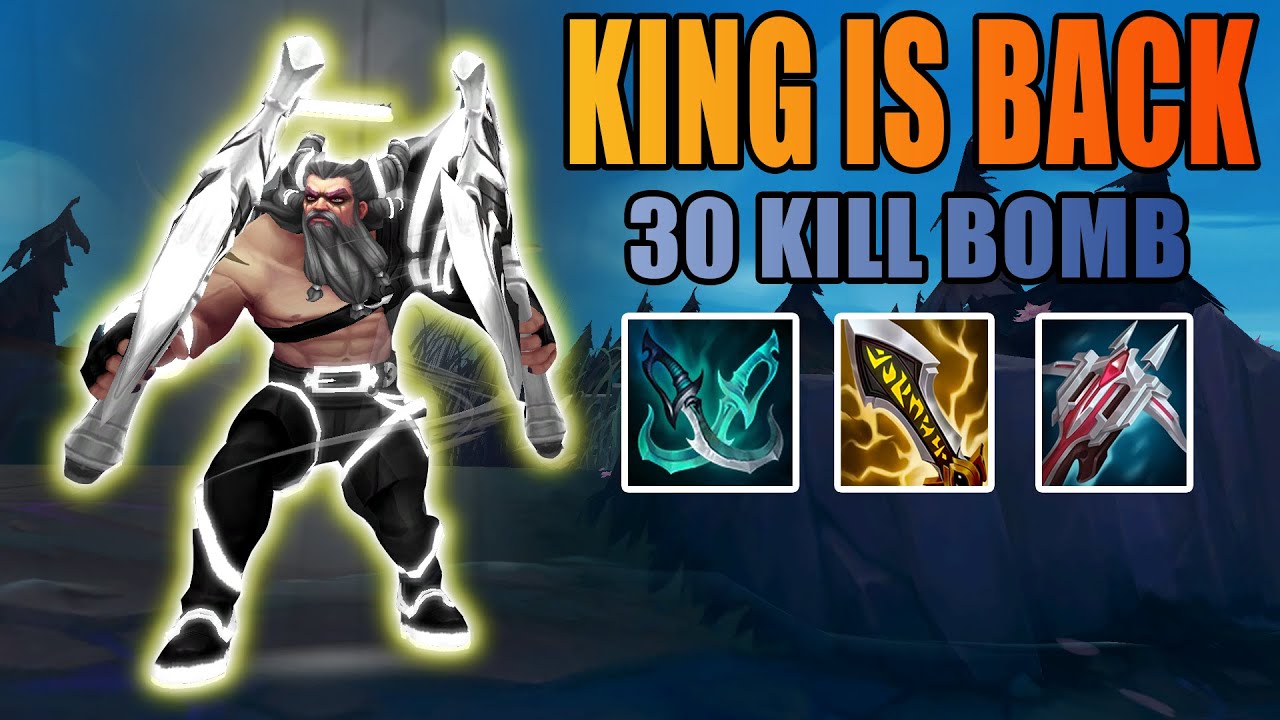 RANK 1 OLAF IS BACK WITH A 30 KILL BOMB IN MASTER ELO