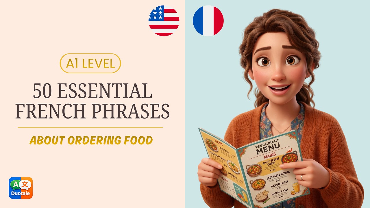 Order Food in French Like a Pro | 50 Essential Phrases