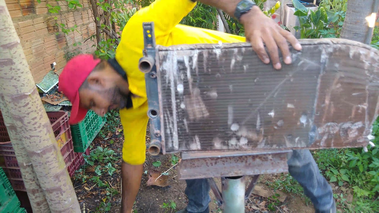 reciclagem de radiadores de carro, como funciona