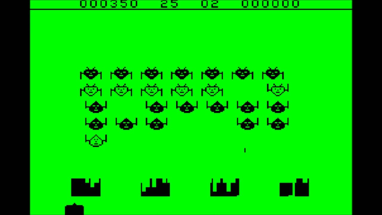 Invader Force for the Acorn Atom