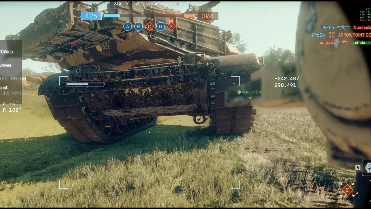 Tank Snuck Up on Me So I Returned the Favor