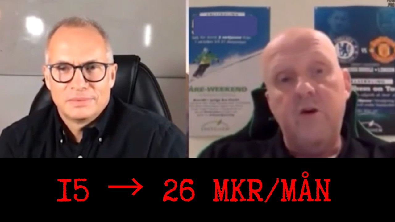 Niklas: Från Vaktmästare till 26 Mkr/mån — Siktar på 1 Miljard (Kundresultat)