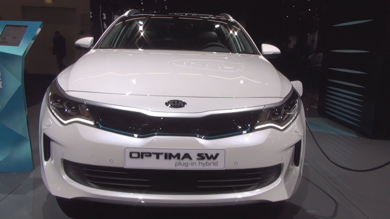 Kia Optima Sportswagon Plug in Hybrid Spirit (2018) Exterior and Interior