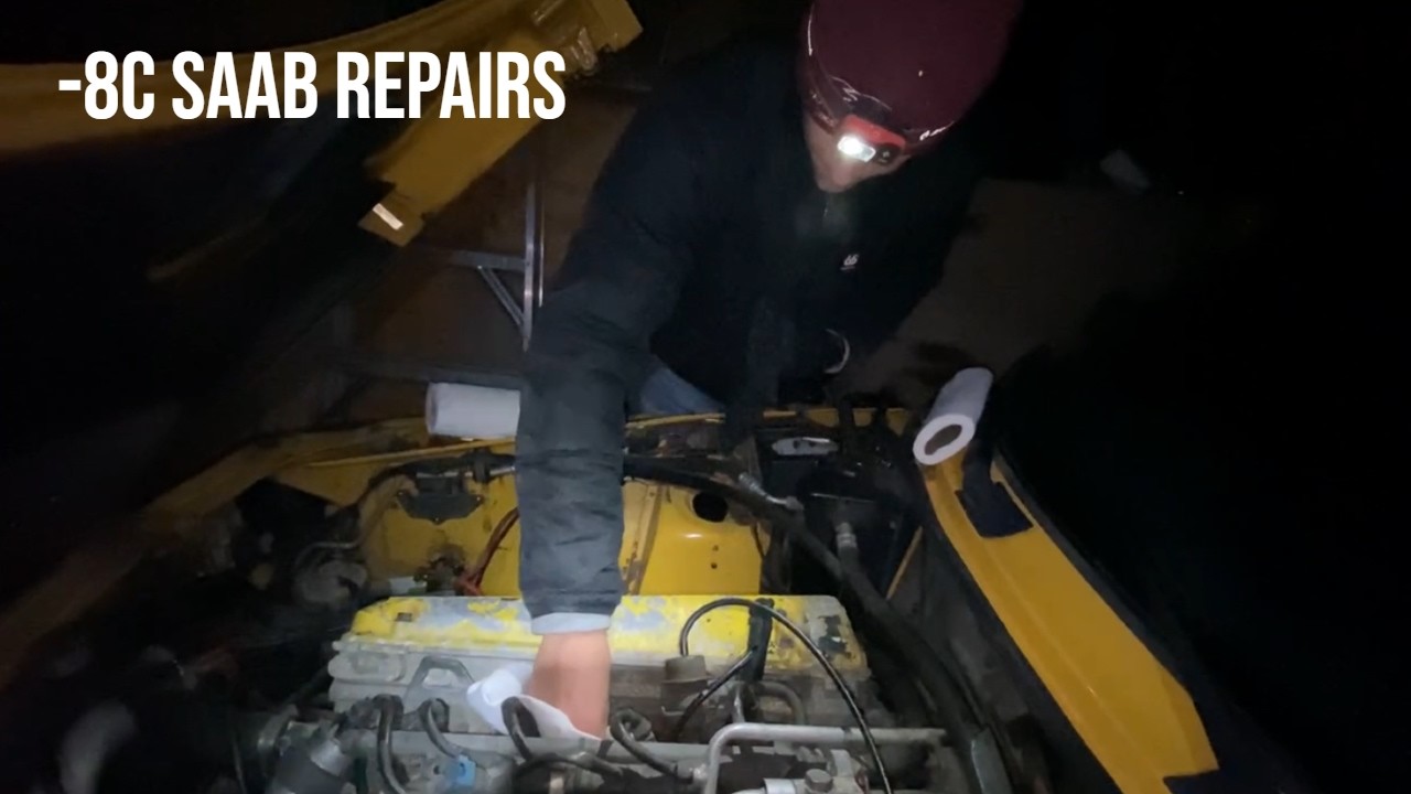 Sub-zero Saab 900 turbo TLC