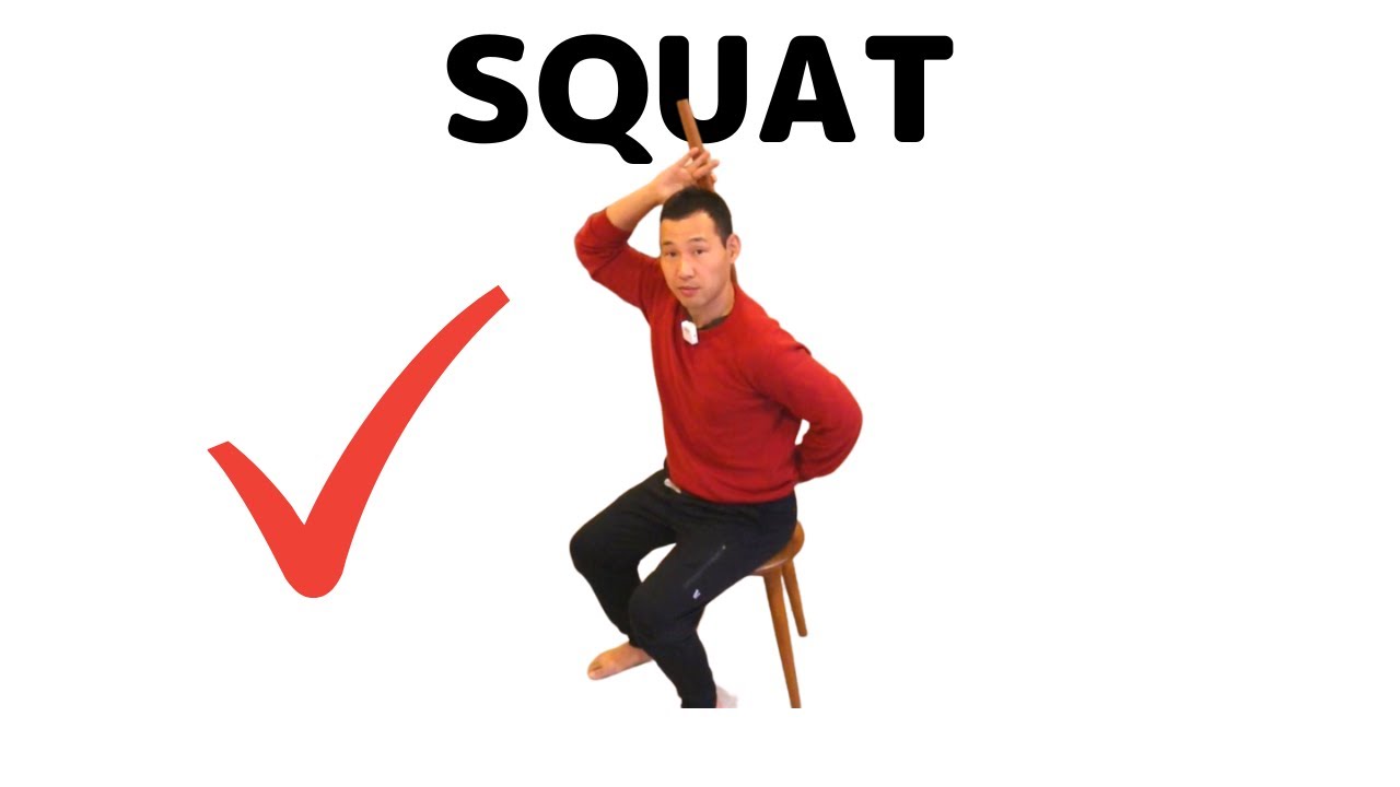 SQUATS: Without hurting your back and knees