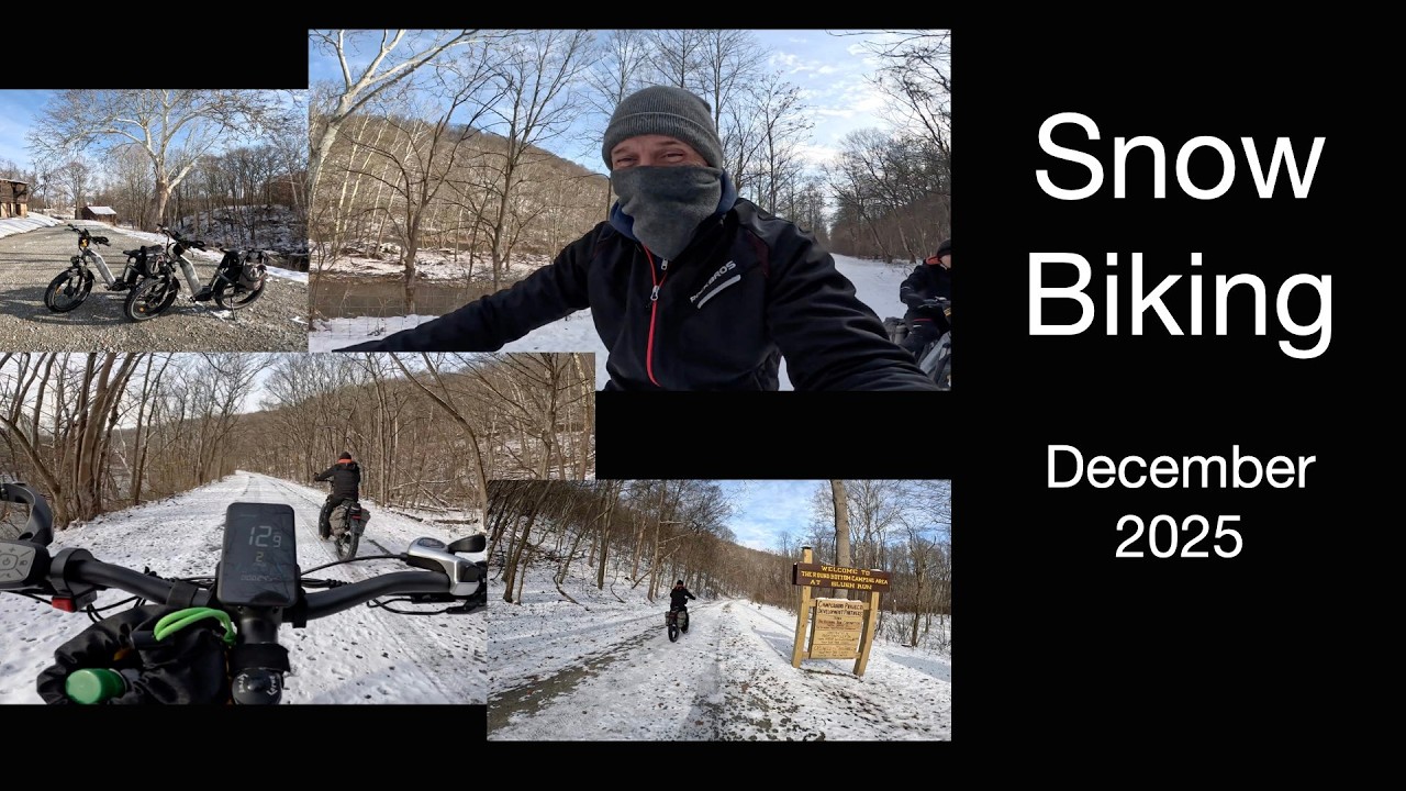Fat Tire Snow Biking Dec 2025