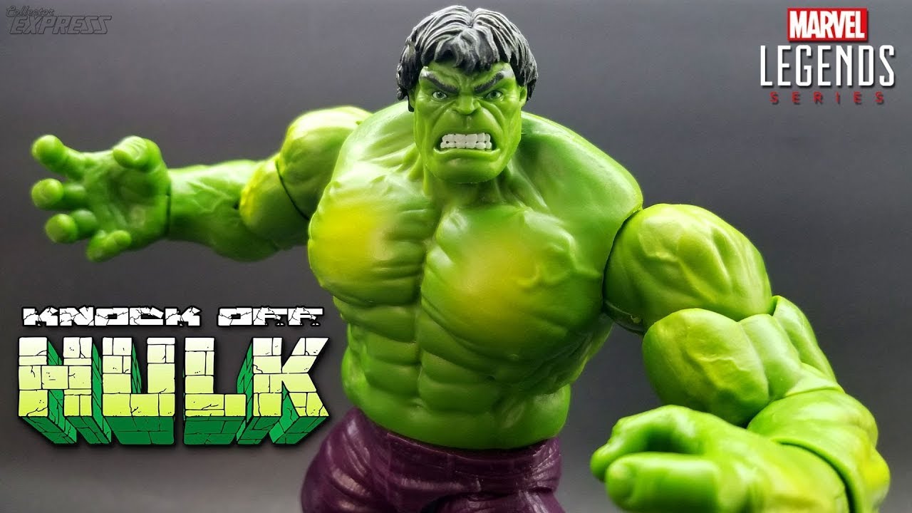 Marvel Legends 80th Anniversary Hulk Knock Off Action Figure Review - KO
