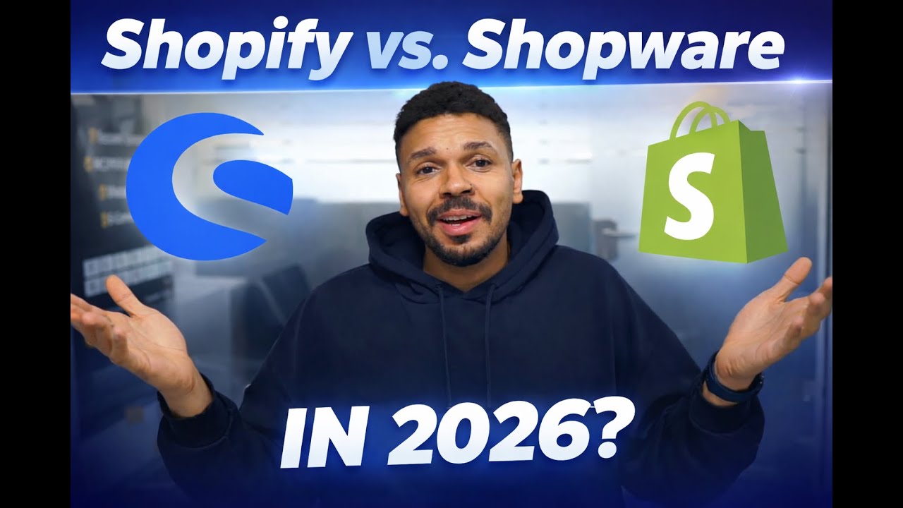 Shopify vs. Shopware 2026: Der große System-Vergleich ⚖️