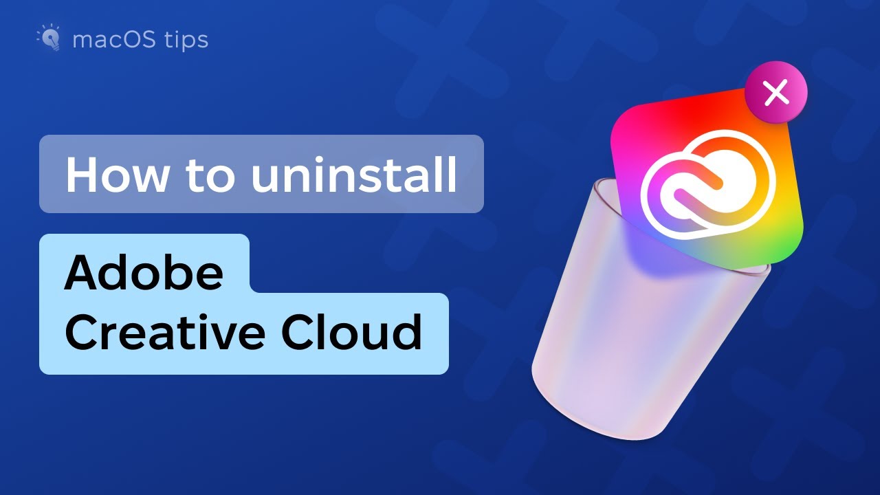 How to Uninstall Adobe Creative Cloud on Mac