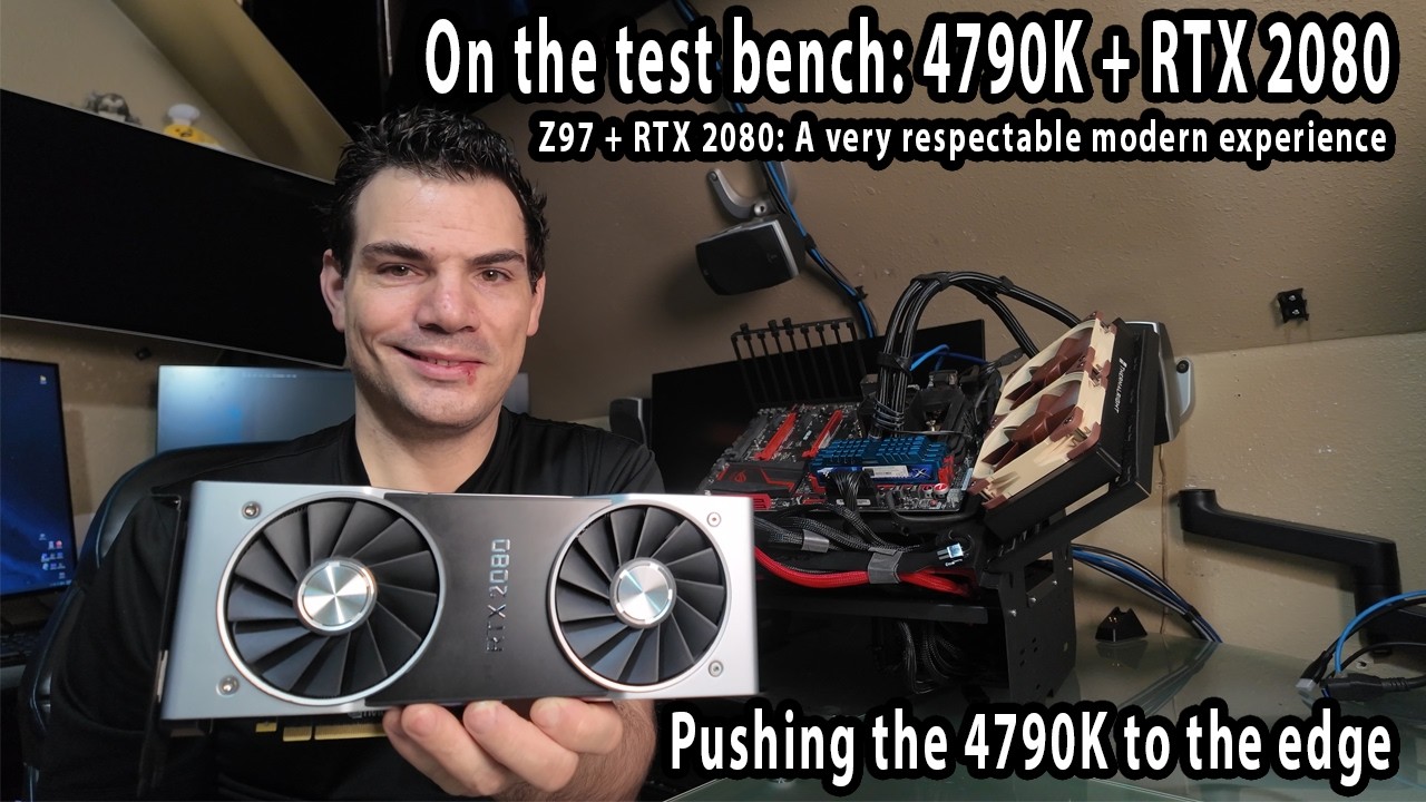 В тестовом режиме: i7 4790K + RTX 2080 &mdash; Результат лучше, чем можно было ожидать.