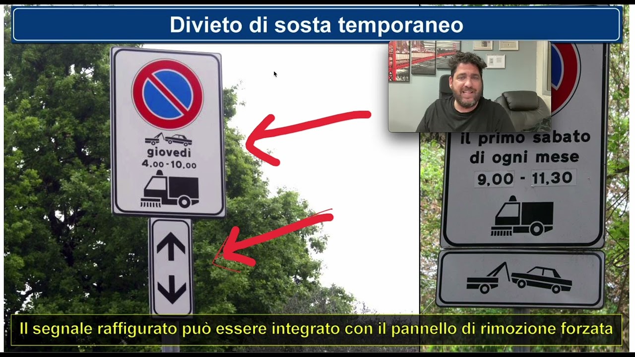 Divieto di sosta temporaneo