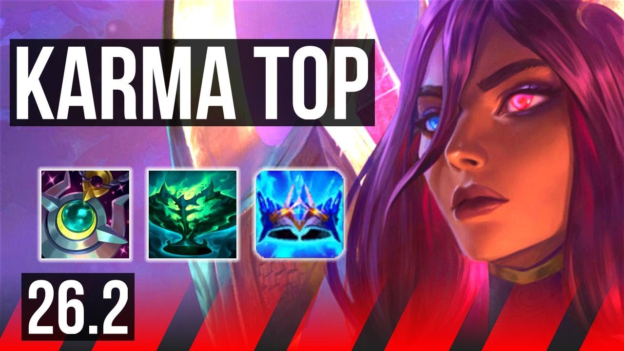 KARMA vs IRELIA (TOP) | EUW Master | 26.2