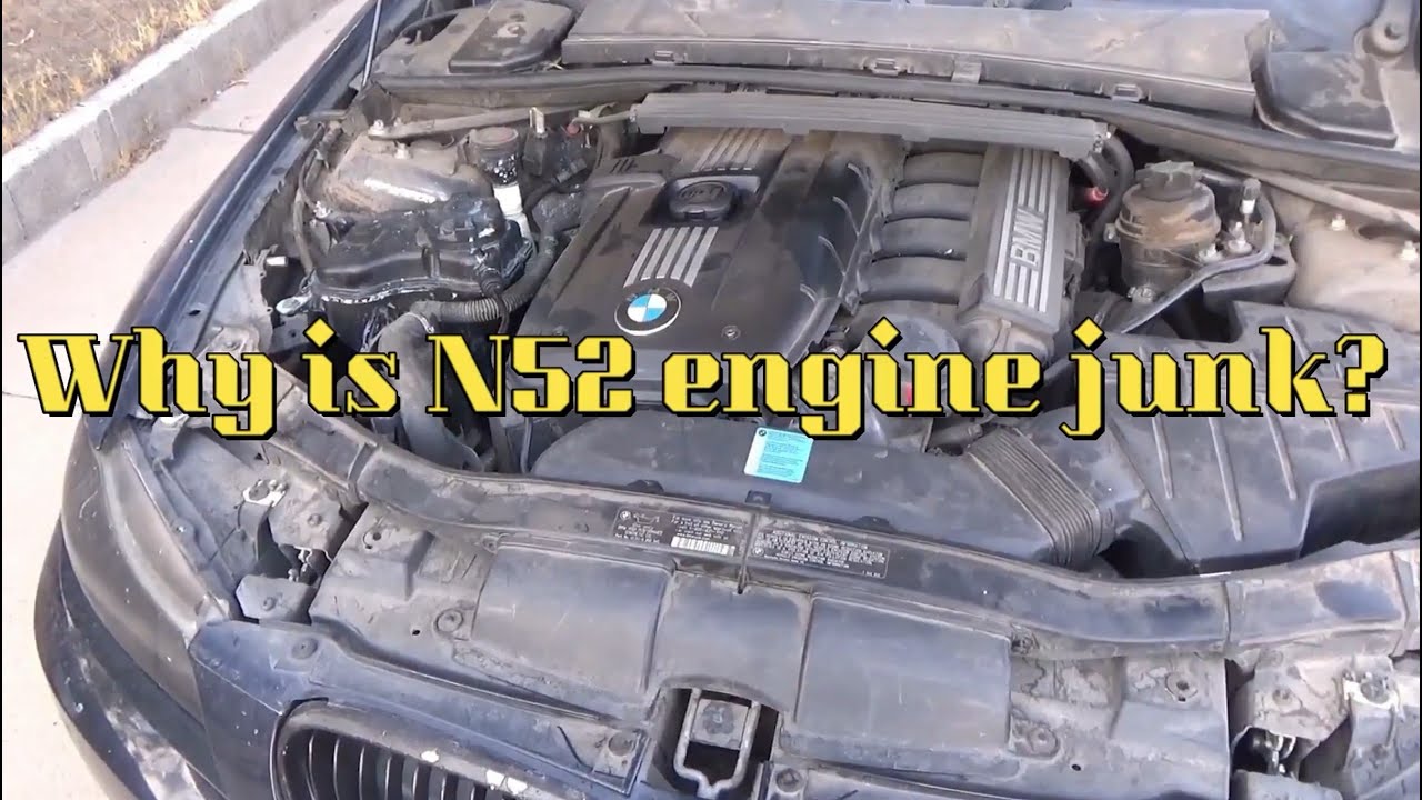 Двигатель BMW N52 не отличается надежностью.