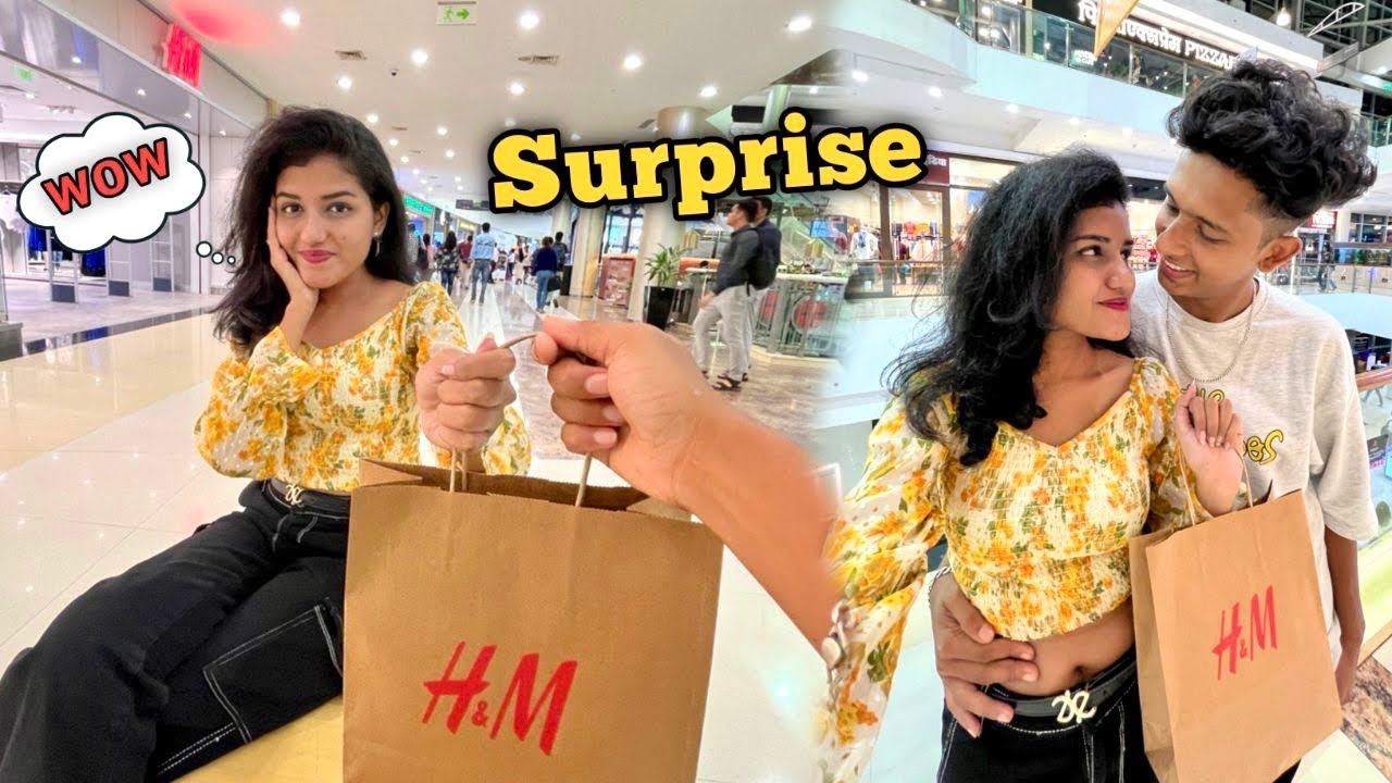 Unexpected Surprise for Her😍🛍️