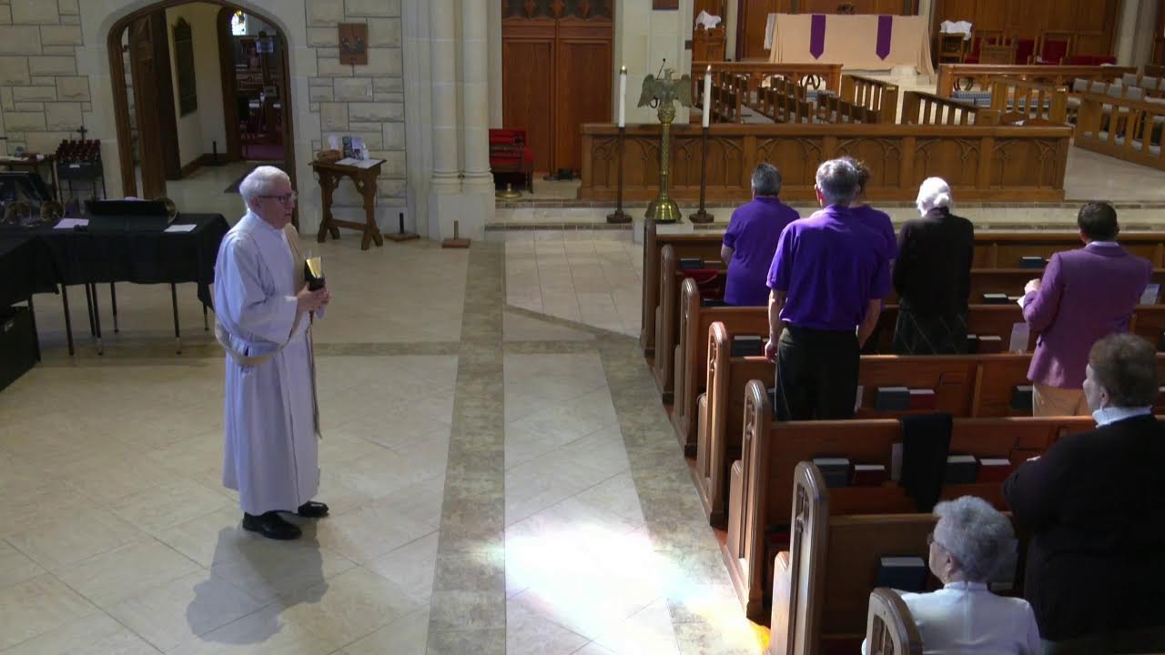 Holy Communion for February 22, 2026 – The First Sunday Of Lent.