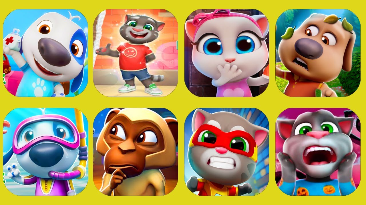 HALOWEEN TALKING TOM:TALKING HANK'S ADVENTURE GUIDE: ISLAND LiIVING,TALKING TOM CAT NEW UPDATE