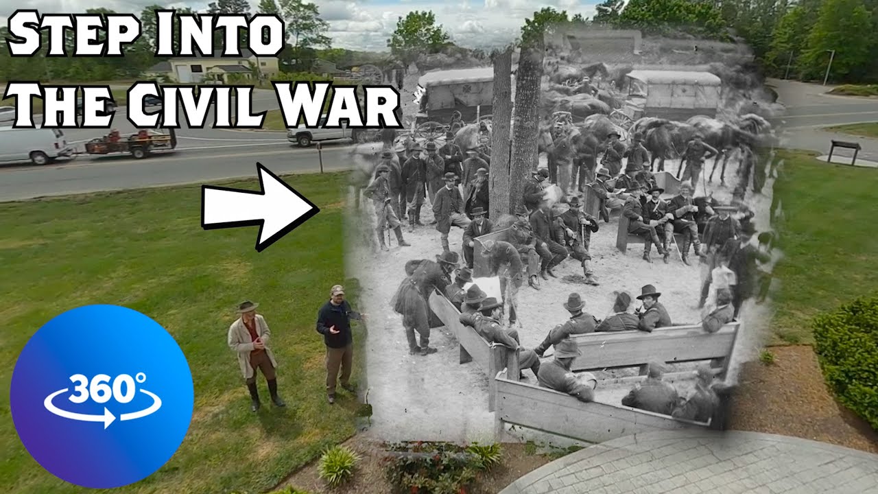 Ulysses S. Grant's Council of War in 360° | Civil War Then & Now
