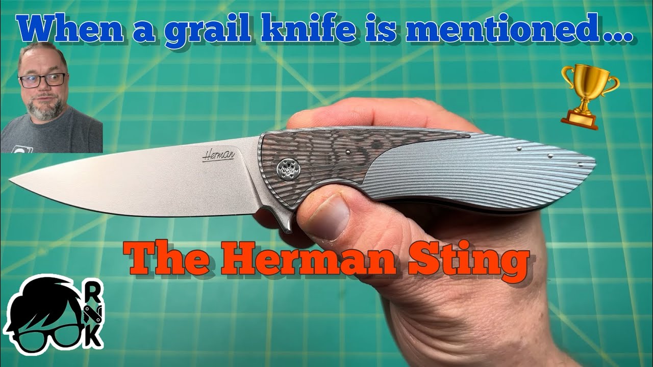 Beyond epic grail status alert! 🚨 A Herman Sting knife!