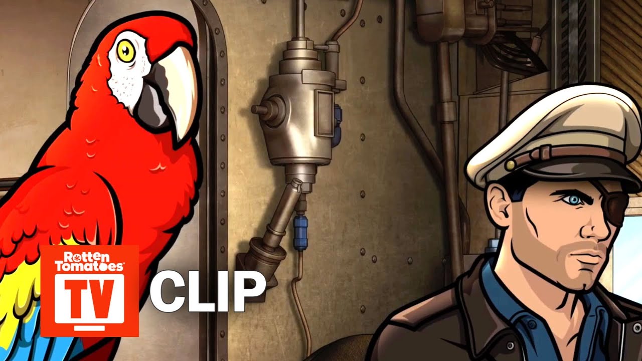 Archer: Danger Island S09E01 Clip | 'Bye Crackers' | Rotten Tomatoes TV