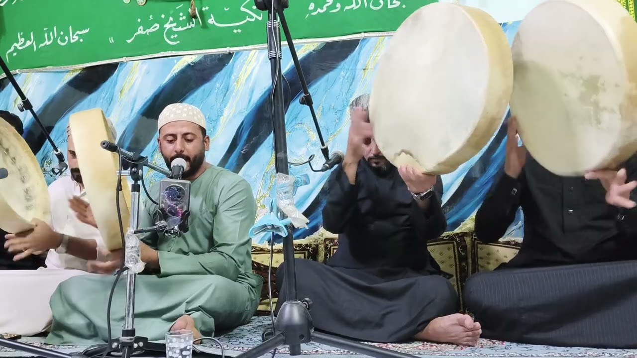 المداح زيدجمال الشيخ صفر قصيده /ذبحني شوك ابوالزهراء محمد/يعشقو في وسط كلبي تمدد