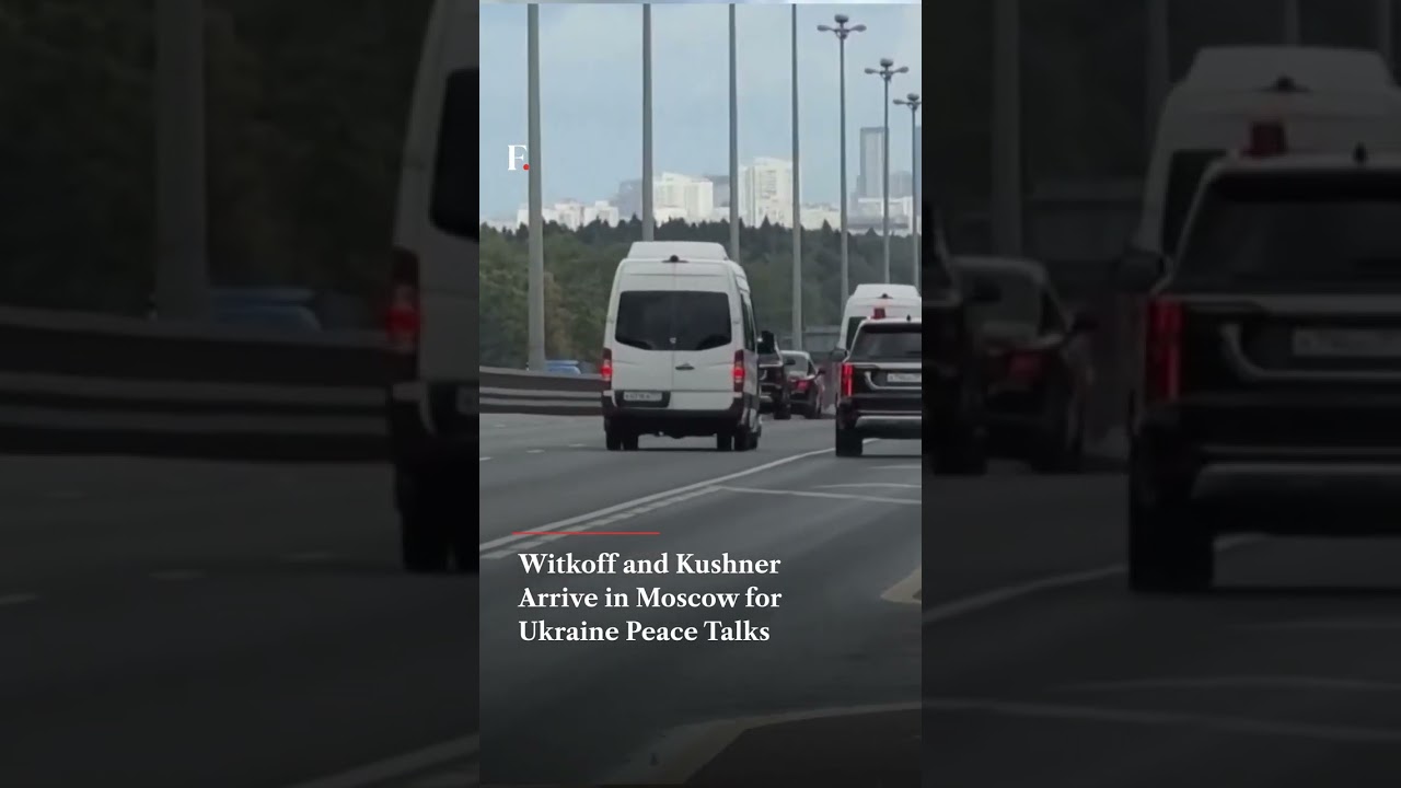 Witkoff and Kushner Arrive In Moscow For Ukraine Peace Talks | N18G