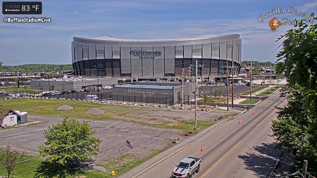 Buffalo Bills New Stadium Construction Live-Stream