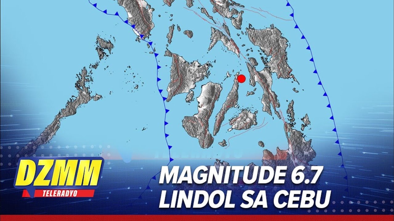 Bogo City, Cebu niyanig ng magnitude 6.7 na lindol | DZMM TeleRadyo
