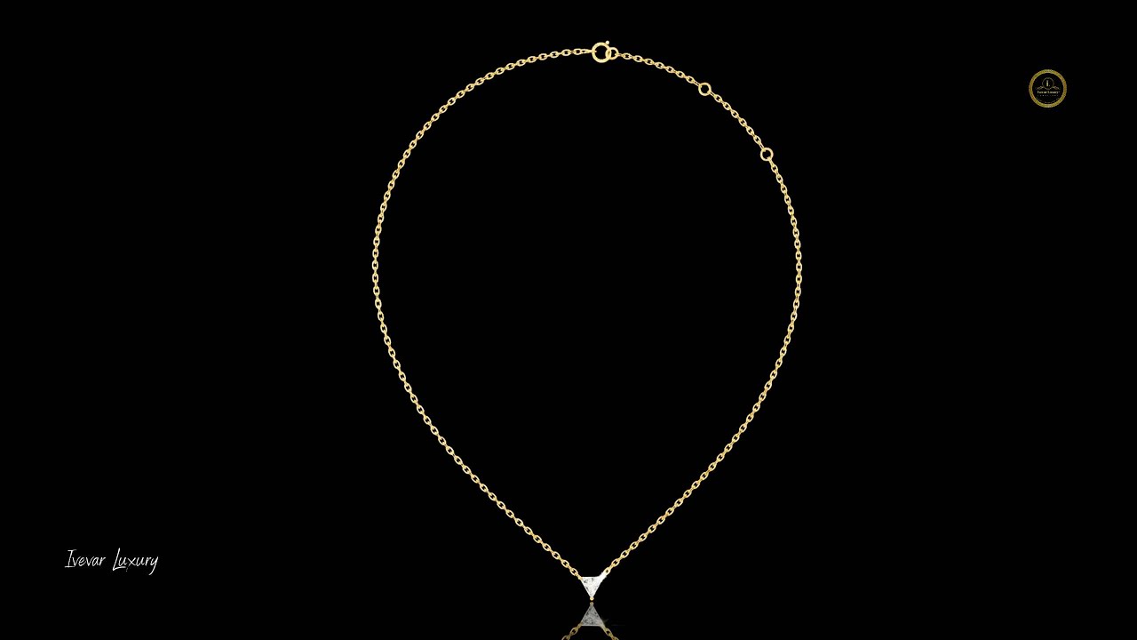 Diamond Spark Necklace. 