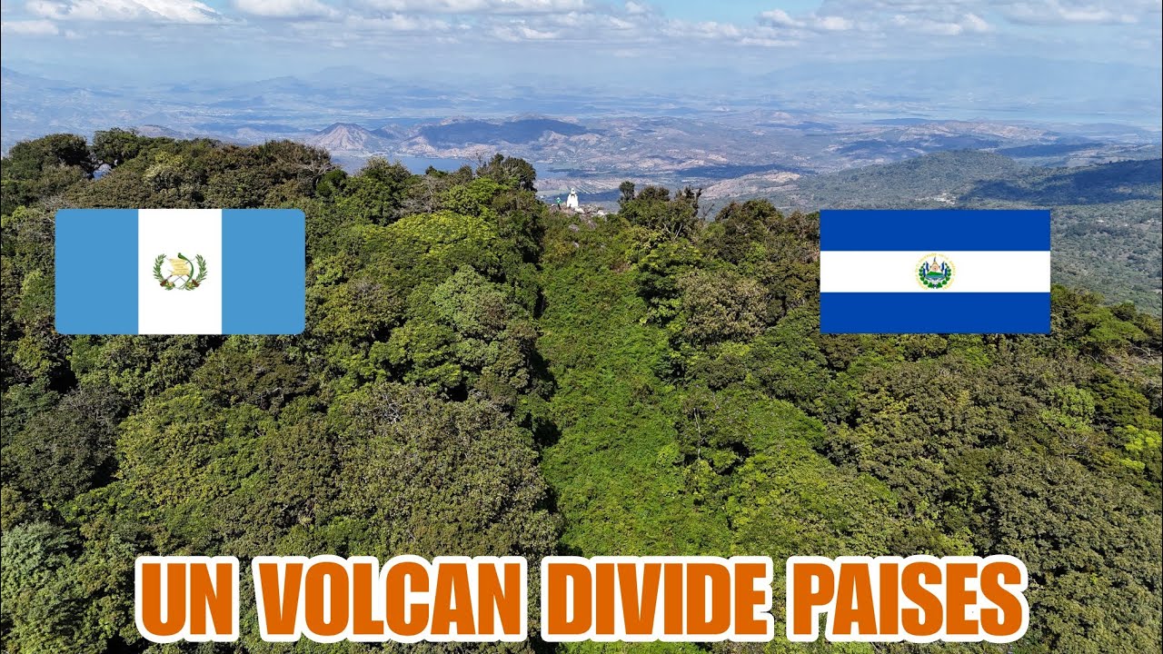 UN VOLCAN QUE DIVIDE 2 PAISES, EL SALVADOR Y GUATEMALA @turismointernosv 