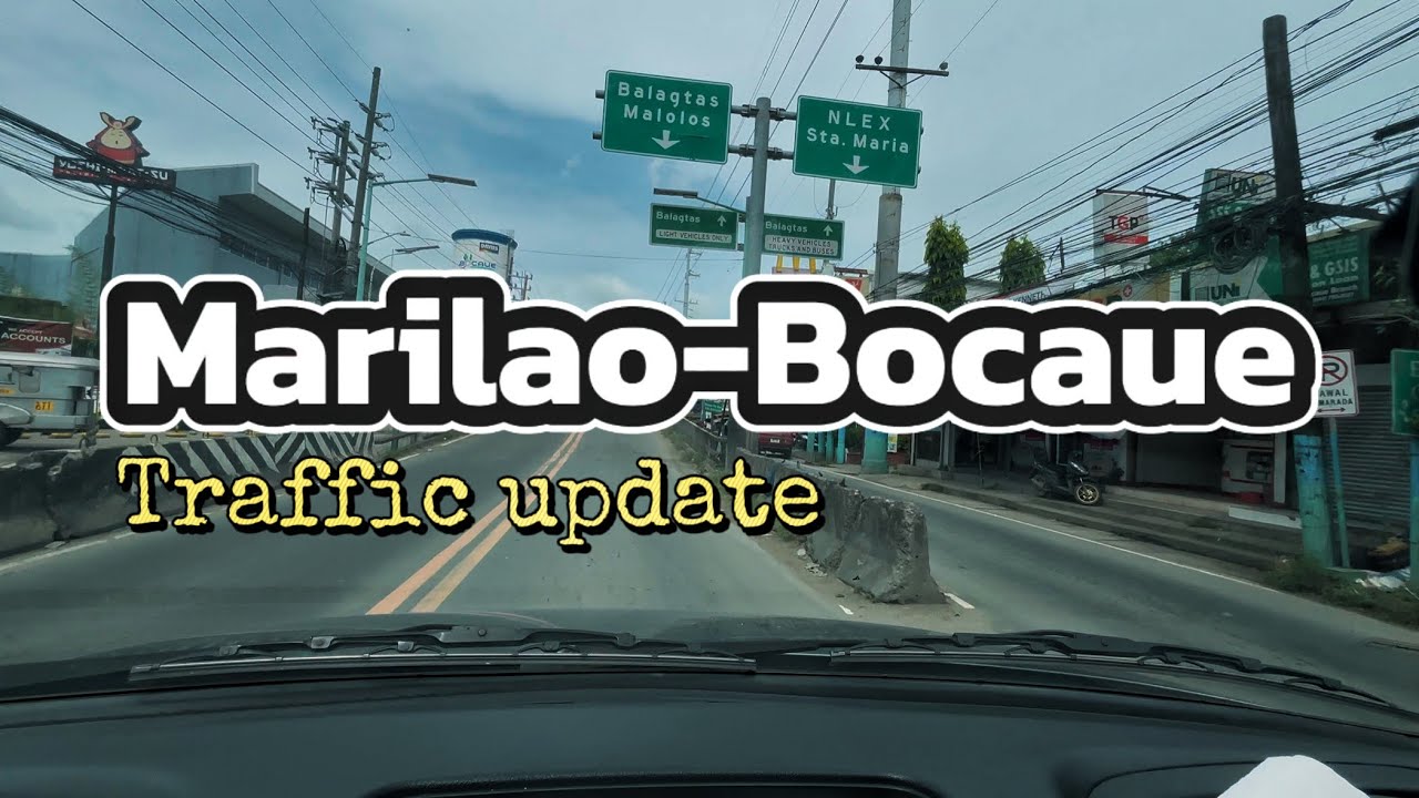 Driving from Marilao to Bocaue, Bulacan | Road Tour along MacArthur Highway